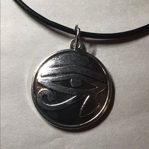 Eye of Horus charm pendant necklace
